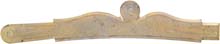 Sideplate
for a
J. P. Beck, Lebanon longrifle,
wax cast brass